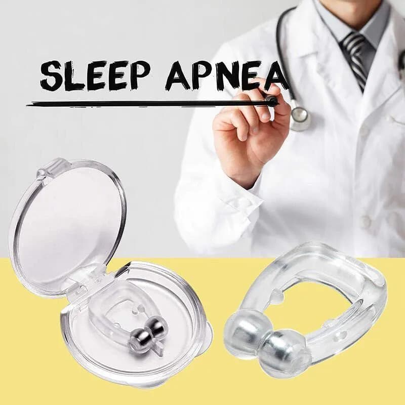 image-Anti-Snoring Nose Device Silicone Nasal Clip Sleep Aid