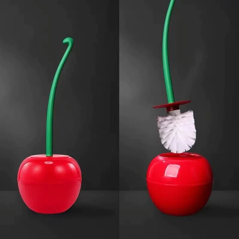 image-Yihe Toilet Brush with Long Handle Set White