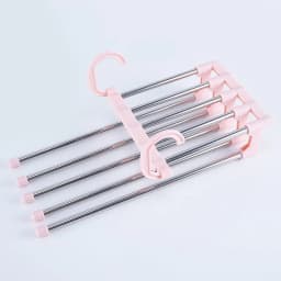 image-Mom Happy Multi-Layer Telescopic Folding Pants Hanger CM-003