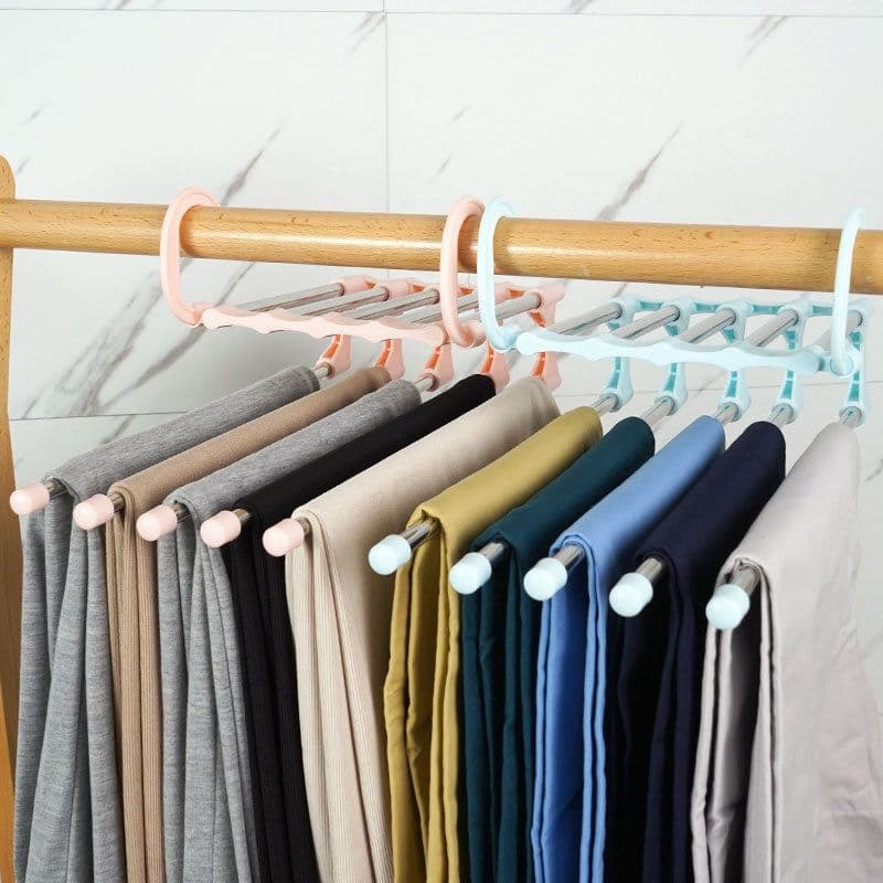 image-Mom Happy Multi-Layer Telescopic Folding Pants Hanger CM-003