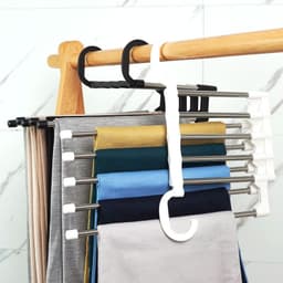 image-Mom Happy Multi-Layer Telescopic Folding Pants Hanger CM-003
