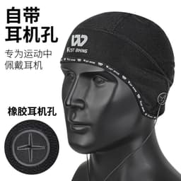 image-WESTBIKING Fleece Sports Cap Windproof Reflective with Earphone Hole