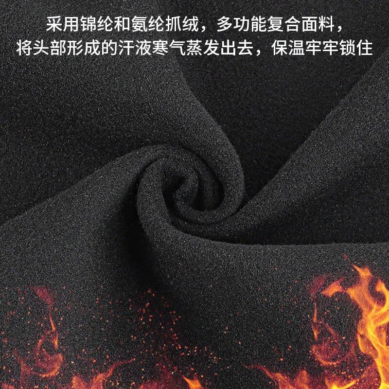 image-WESTBIKING Fleece Sports Cap Windproof Reflective with Earphone Hole