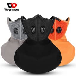 image-WEST BIKING Winter Fleece Riding Mask Windproof Dust Protection
