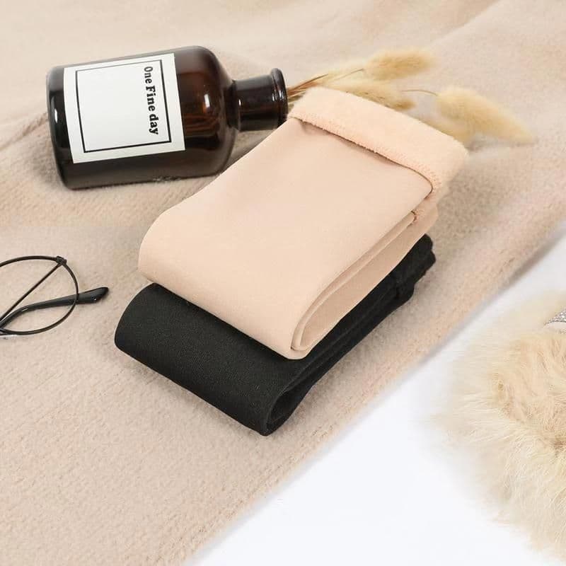 image-Women's Thickened Fleece Floor Socks Winter Warm Boot Socks Brown