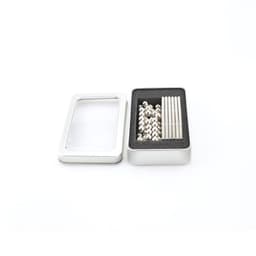 image-Magnetic Master Magnetic Building Blocks Set - 36 Rods 27 Steel Balls