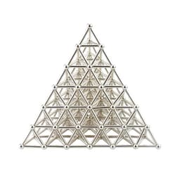 image-Magnetic Master Magnetic Building Blocks Set - 36 Rods 27 Steel Balls
