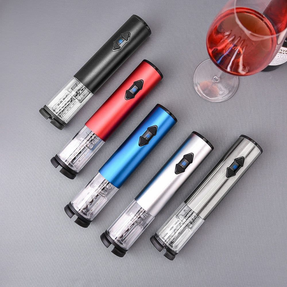 image-Kelitong Automatic Electric Wine Corkscrew Stainless Steel