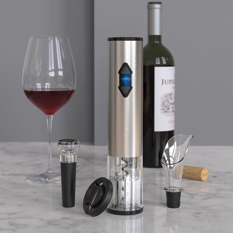 image-Kelitong Automatic Electric Wine Corkscrew Stainless Steel