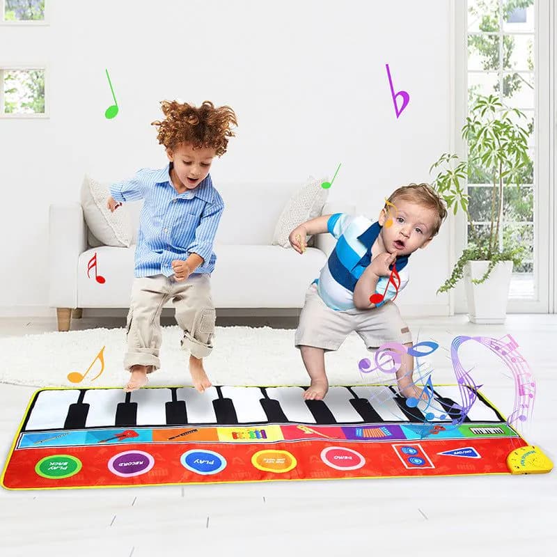 image-Coolplay Children's Piano Music Play Mat 148x60cm
