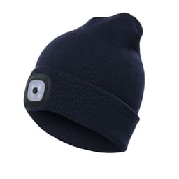 image-LED Knit Hat with Light - Unisex Wool Beanie