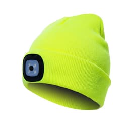 image-LED Knit Hat with Light - Unisex Wool Beanie