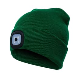 image-LED Knit Hat with Light - Unisex Wool Beanie