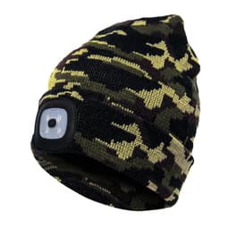 image-LED Knit Hat with Light - Unisex Wool Beanie
