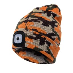 image-LED Knit Hat with Light - Unisex Wool Beanie