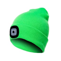image-LED Knit Hat with Light - Unisex Wool Beanie