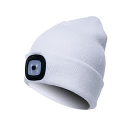 image-LED Knit Hat with Light - Unisex Wool Beanie