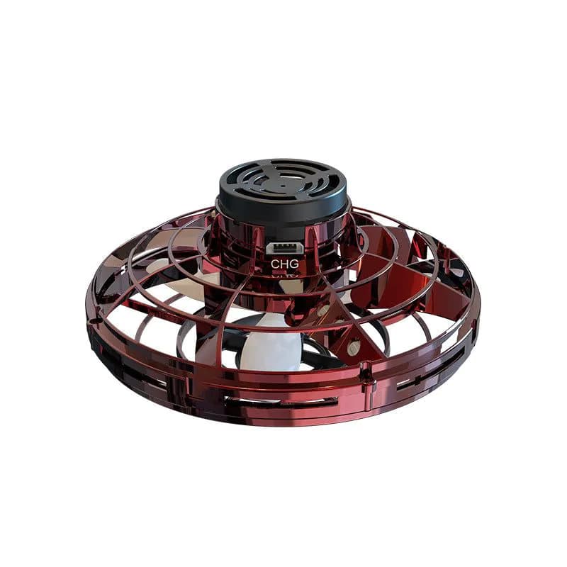 image-FlyNova Flying Spinner Toy Mini Drone Gyro with LED Flash
