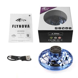 image-FlyNova Flying Spinner Toy Mini Drone Gyro with LED Flash