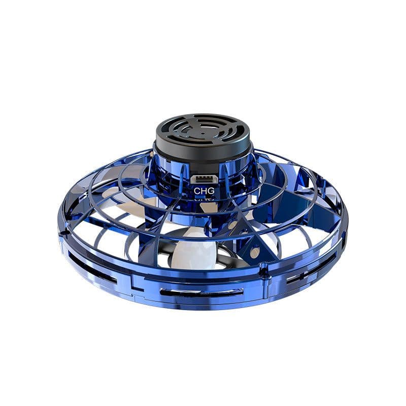 image-FlyNova Flying Spinner Toy Mini Drone Gyro with LED Flash