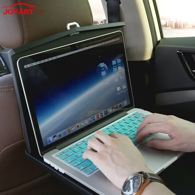 image-JOYART JT-G06 Car Folding Table Rear Seat Dining Computer Desk