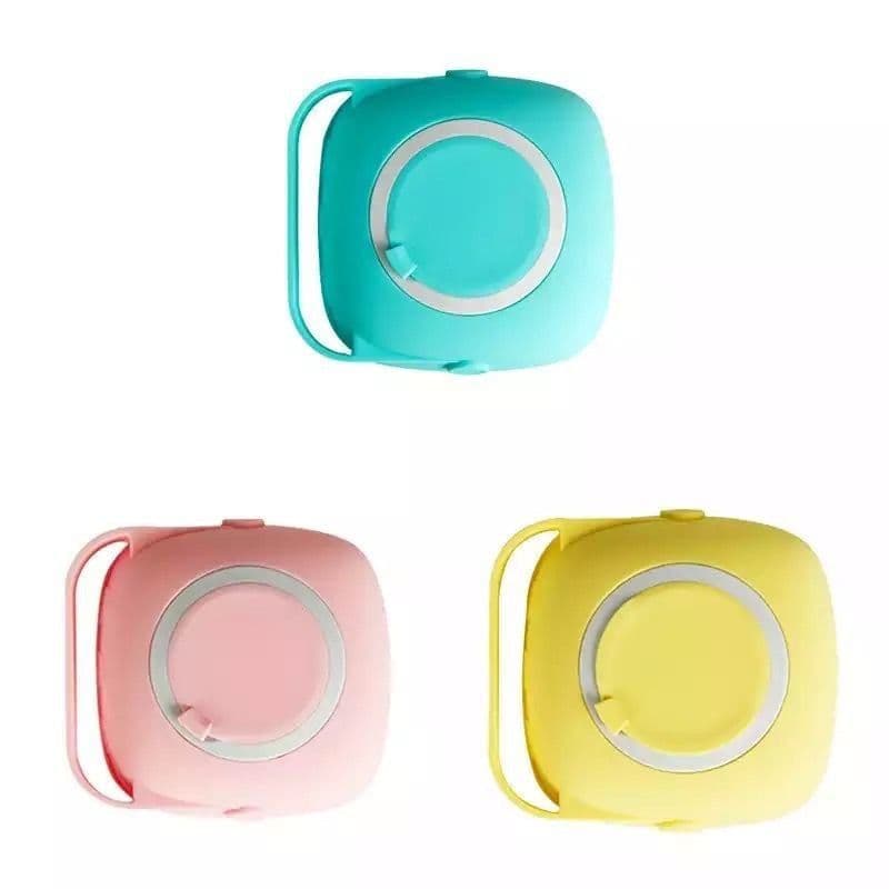 image-Baby Silicone Bath Brush Massage Ball with Shower Gel Dispenser