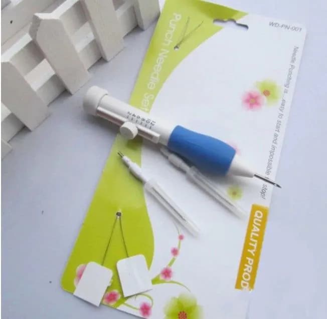 image-Embroidery Needle Set WR109 - Punch Needle Tool Kit with Bag