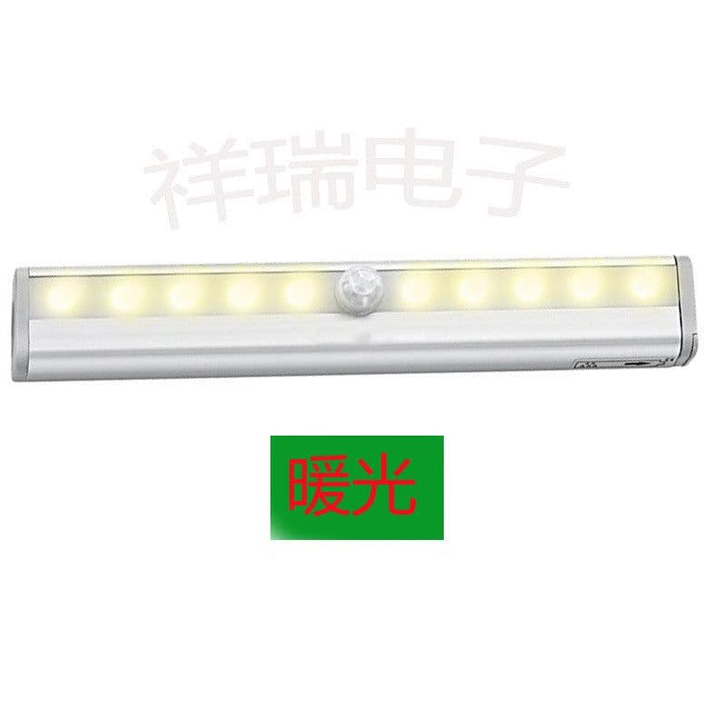 image-LED Motion Sensor Cabinet Light USB Powered Wardrobe Corridor Night Light