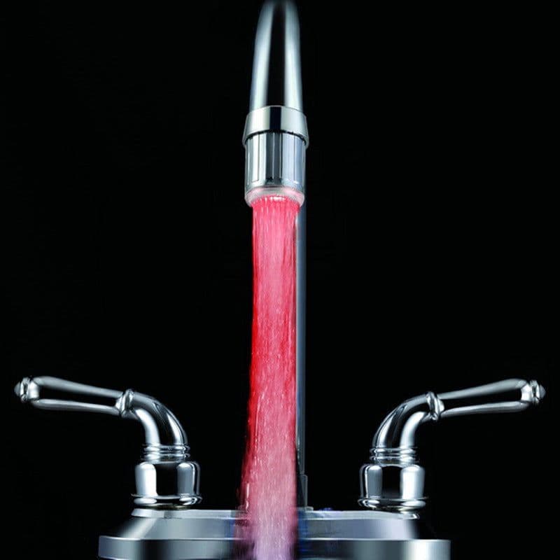 image-LED Temperature Control Faucet Light - Colorful Luminous Water Tap