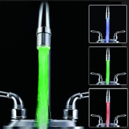 image-LED Temperature Control Faucet Light - Colorful Luminous Water Tap