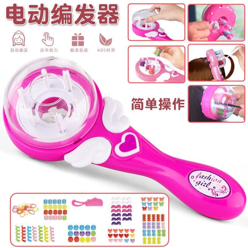 image-Douyin Magic Hair Braiding Device Variety Girl Toy Hair Accessories Set