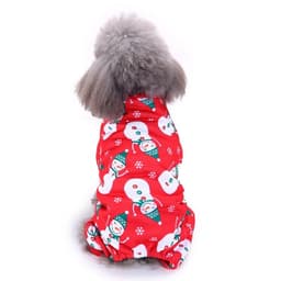 image-Pet Dog Christmas Costume Dress Polyester Holiday Outfit
