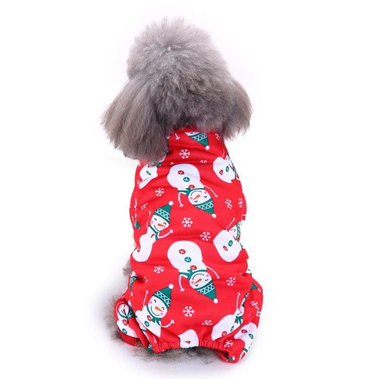 image-Pet Dog Christmas Costume Dress Polyester Holiday Outfit