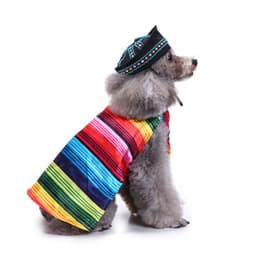 image-Pet Dog Christmas Costume Dress Polyester Holiday Outfit