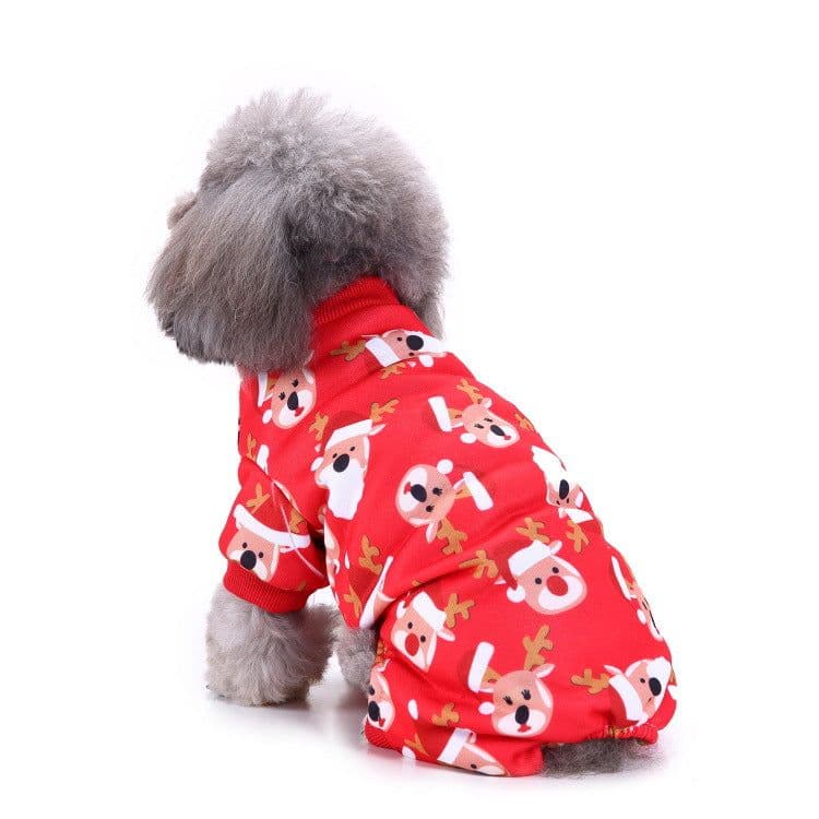 image-Pet Dog Christmas Costume Dress Polyester Holiday Outfit