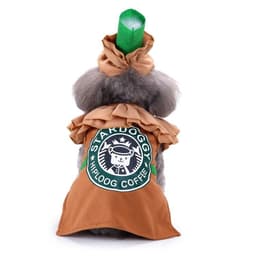image-Pet Dog Christmas Costume Dress Polyester Holiday Outfit