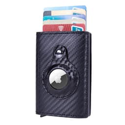 image-RFID Blocking Aluminum Card Holder Wallet with Pop-Up Mechanism