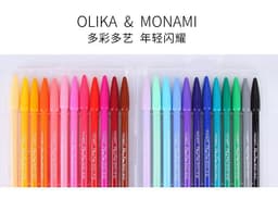 image-Munamei 3000 Water-Based Fineliner Pens 0.3mm 12/24/36 Colors