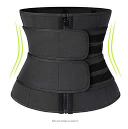 image-Neoprene Waist Trainer Corset with 9 Steel Bones for Women