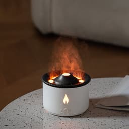 image-JDYP Volcanic Aromatherapy Diffuser V19 Flame Effect Humidifier