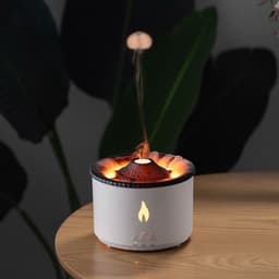 image-JDYP Volcanic Aromatherapy Diffuser V19 Flame Effect Humidifier