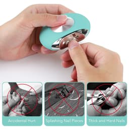 image-Electric Nail Clipper Grinder Rechargeable Portable Manicure Tool