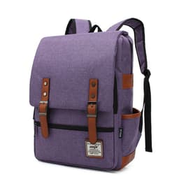 image-Wenjie 14" Canvas Travel Backpack 56-75L Unisex Oxford Cloth