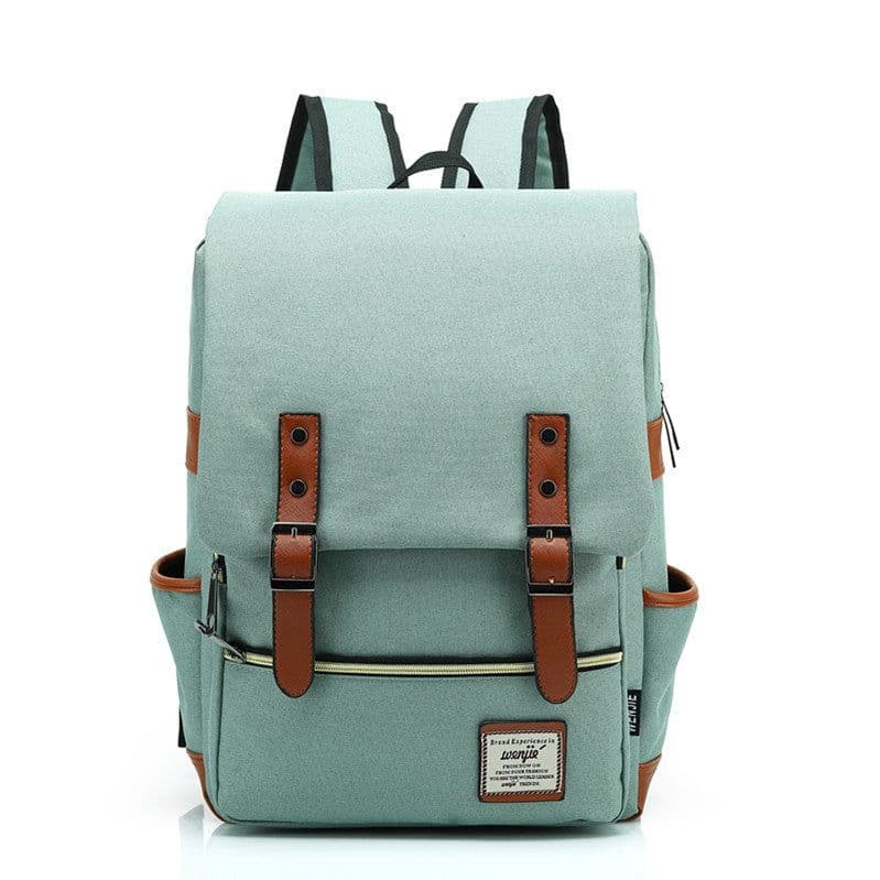 image-Wenjie 14" Canvas Travel Backpack 56-75L Unisex Oxford Cloth