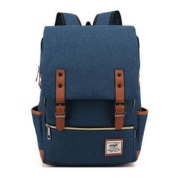 image-Wenjie 14" Canvas Travel Backpack 56-75L Unisex Oxford Cloth