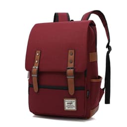 image-Wenjie 14" Canvas Travel Backpack 56-75L Unisex Oxford Cloth