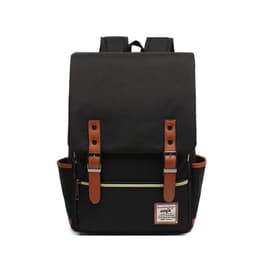 image-Wenjie 14" Canvas Travel Backpack 56-75L Unisex Oxford Cloth
