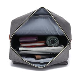 image-Wenjie 14" Canvas Travel Backpack 56-75L Unisex Oxford Cloth