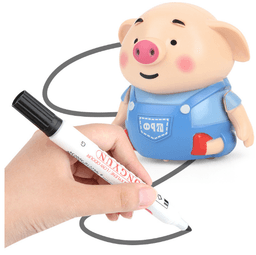 image-Induction Line Toy Car with Pen - Creative Tabletop Game for Kids