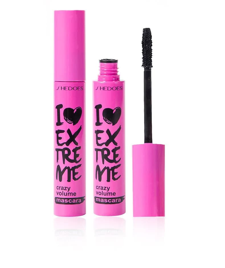 image-Shedoes Waterproof Mascara Pink Silicone Brush